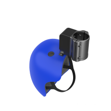 Omni black smart safety lock remote control bicycle helmet lock